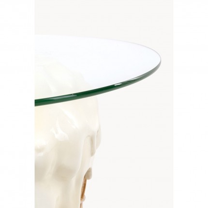 Table de bar glace 48cm vanille Kare Design