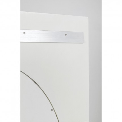 Miroir Aero LED 141x80cm noir Kare Design