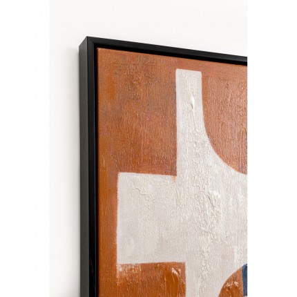 Tableau Pinceau Shape 55x75cm Kare Design