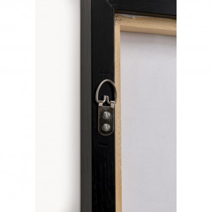 Canvas Picture Pinceau Shape 55x75cm Kare Design