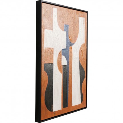 Tableau Pinceau Shape 55x75cm Kare Design