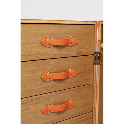 Wardrobe Trunk Monaco orange Kare Design