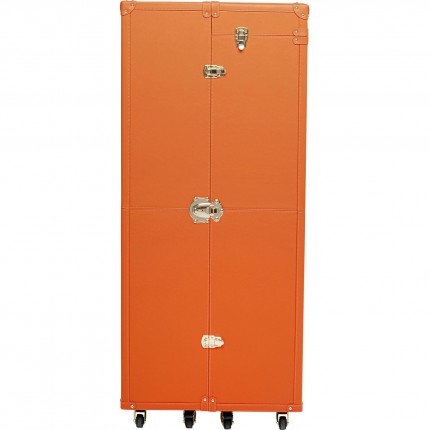 Malle-armoire Monaco orange Kare Design