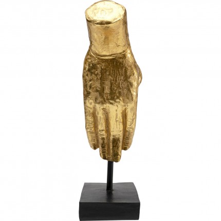 Deco hands heart gold standing 33cm Kare Design