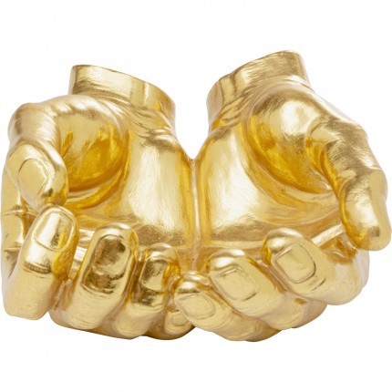 Bowl gold hands Kare Design