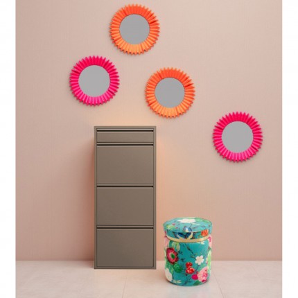 Casier à chaussures Caruso taupe 3+1 tiroirs Kare Design