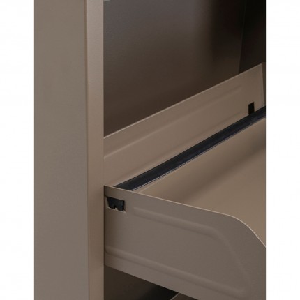 Shoe Container Caruso taupe 3+1 drawers Kare Design