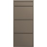 Meuble à chaussures Caruso 3+1 taupe