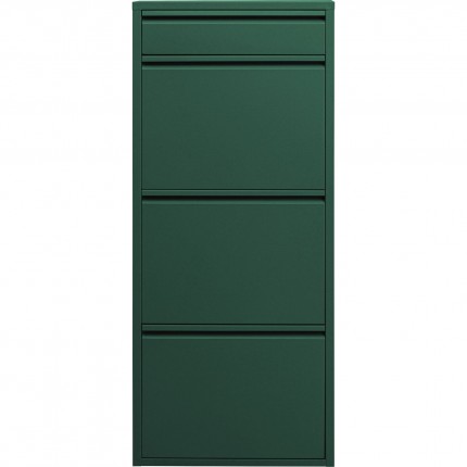 Shoe Container Caruso green 3+1 drawers Kare Design