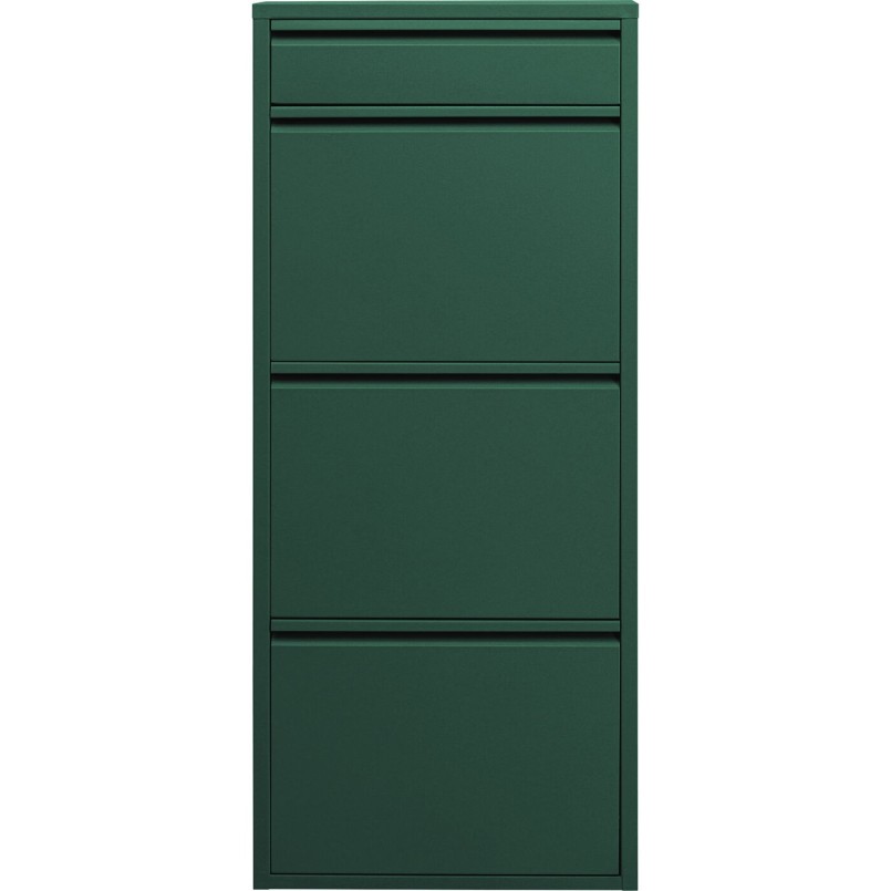 Meuble à chaussures Caruso 3+1 vert (MO)
