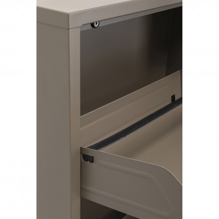Shoe Container Caruso taupe 4 drawers Kare Design