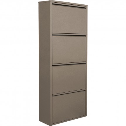 Shoe Container Caruso taupe 4 drawers Kare Design
