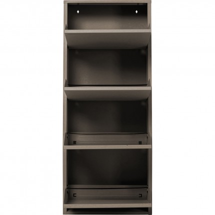 Casier à chaussures Caruso taupe 4 tiroirs Kare Design