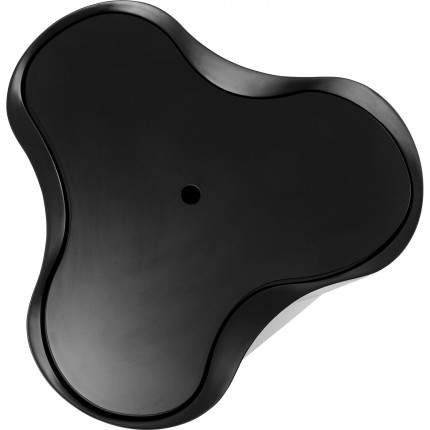 Table basse Lotus 30cm noire Kare Design