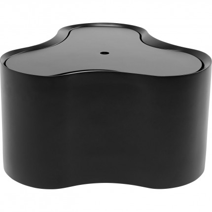 Coffee Table Lotus 30cm black Kare Design