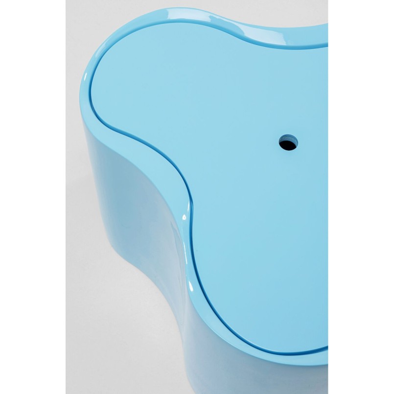 Table d appoint Lotus bleu clair 35cm