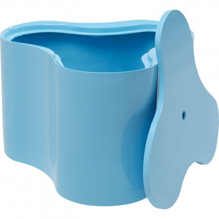 Coffee Table Lotus 30cm blue Kare Design