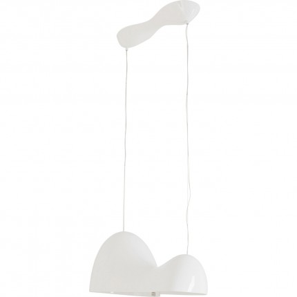 Suspension Cloud Beam Double 100cm blanche Kare Design