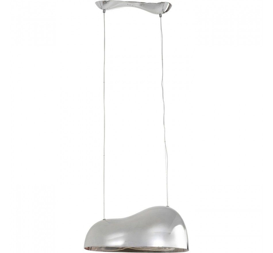 Suspension Cloud Beam Double 70cm argentée Kare Design
