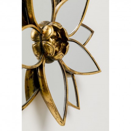 Déco murale miroir lotus 33cm Kare Design