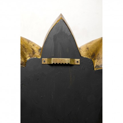 Déco murale miroir lotus 33cm Kare Design