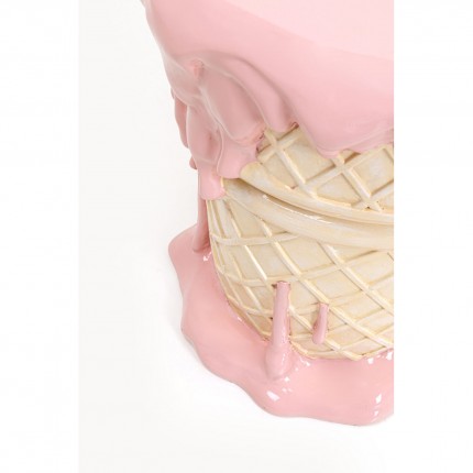 Stool ice cream 38cm pink Kare Design