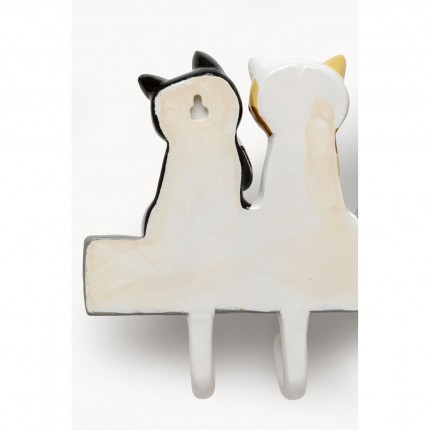 Wall Coat Rack singing cats Kare Design