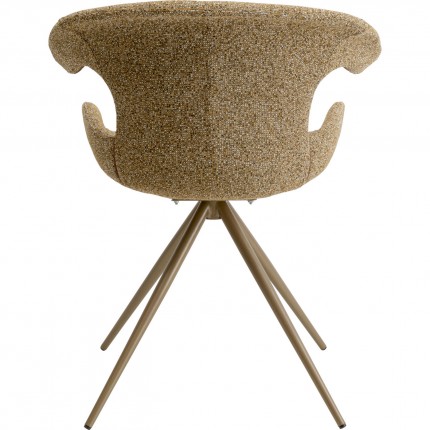 Swivel Chair with armrests Golo Kare Design