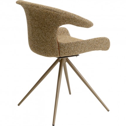 Swivel Chair with armrests Golo Kare Design