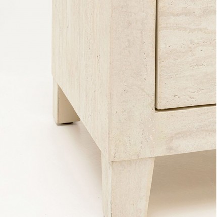 Nightstand Travertino 2 drawers Kare Design