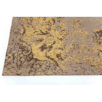 Tapis Kelim Pop jaune 240x170 Kare Design