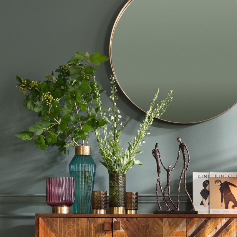 Vase Barfly 43cm bleu clair Kare Design