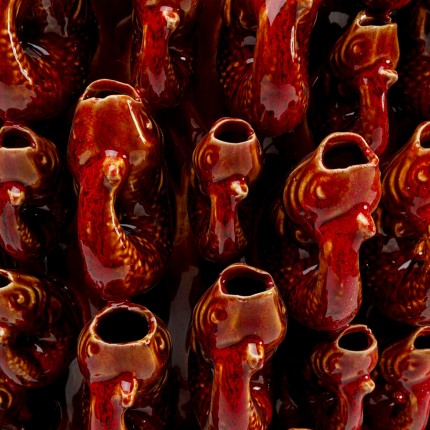 Vase poissons rouges 47cm Kare Design