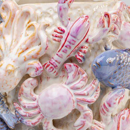 Vase sea animals 40cm Kare Design