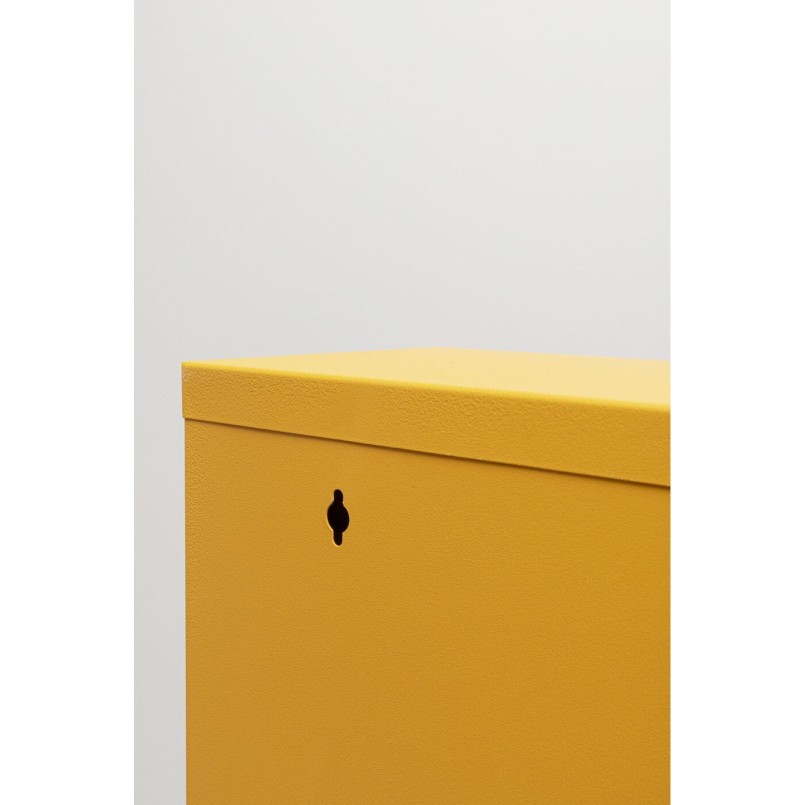 Casier à chaussures jaune 3+1 tiroirs - Caruso - Kare Design