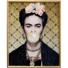 Framed Picture artist chewing-gum 40x50cm Kare Design