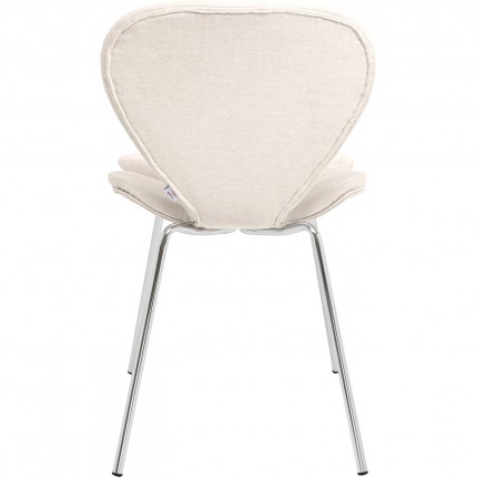 Chaise Soft Blossom crème Kare Design