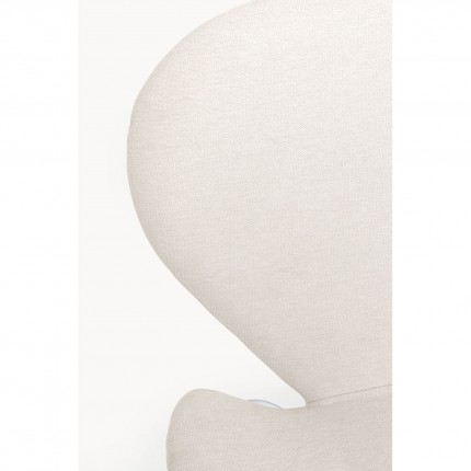 Chaise Soft Blossom crème Kare Design