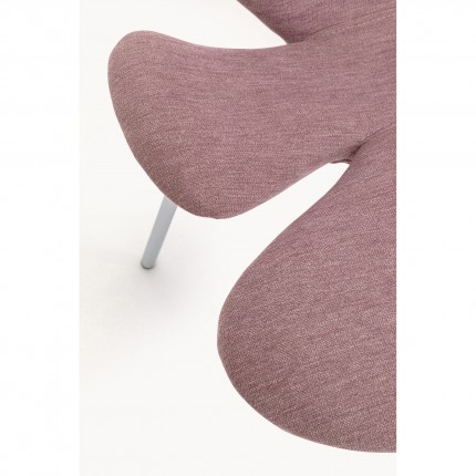 Chaise Soft Petal rose Kare Design