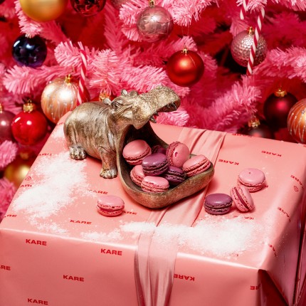 Coupe hippopotame cuivré Kare Design