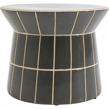 Table d'appoint Bliss Tile 38cm bleue Kare Design