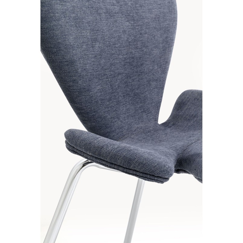 Chaise design bleu - Soft Blossom - Kare Design