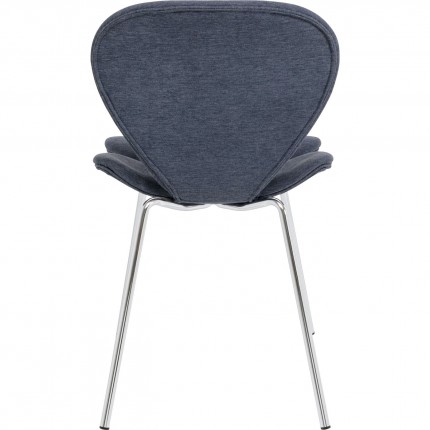 Chaise Soft Blossom bleue Kare Design
