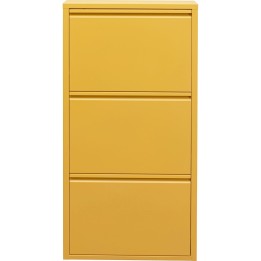 Shoe Container Caruso yellow 3 drawers Kare Design