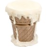 Stool ice cream 38cm vanilla Kare Design