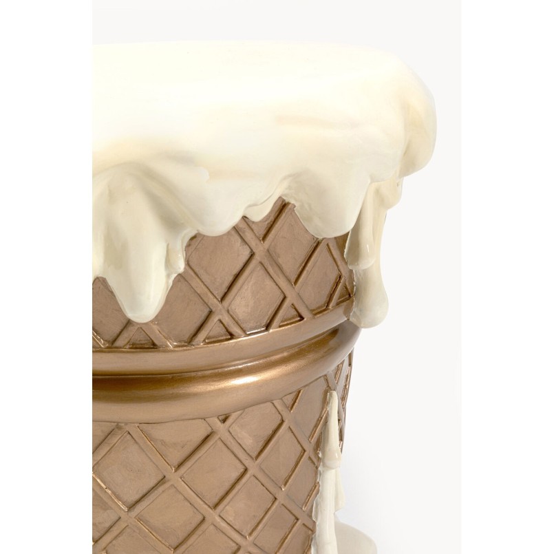 Stool ice cream 38cm vanilla Kare Design