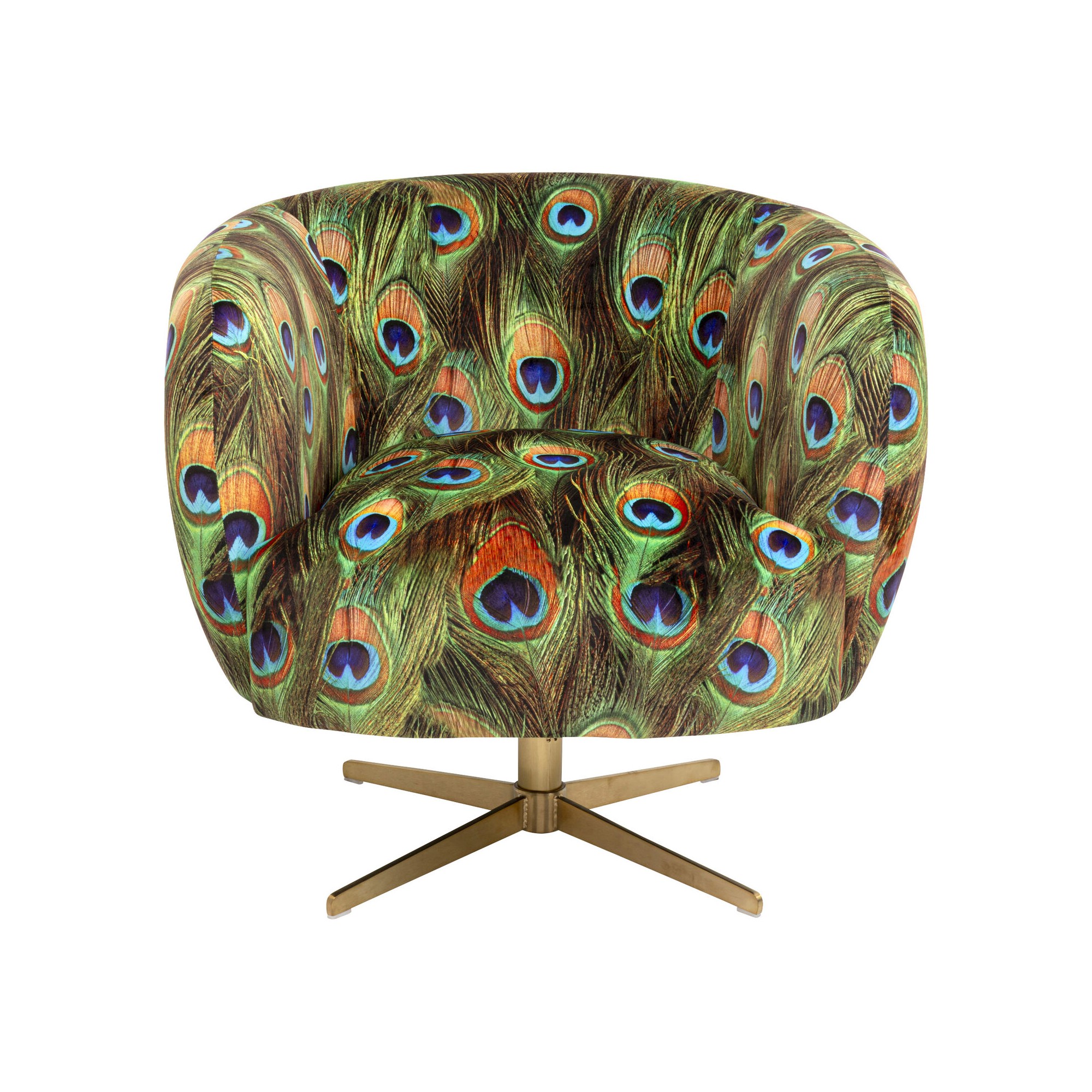 Fauteuil pivotant paon Kare Design