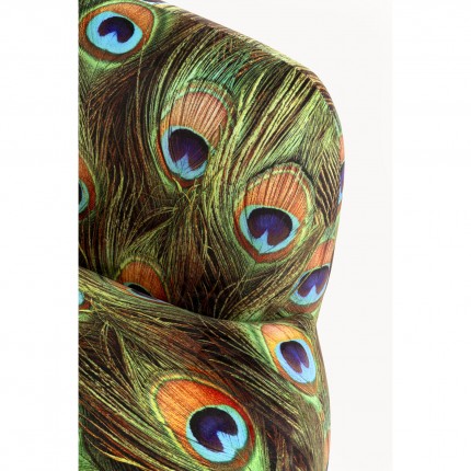Swivel Armchair peacock Kare Design