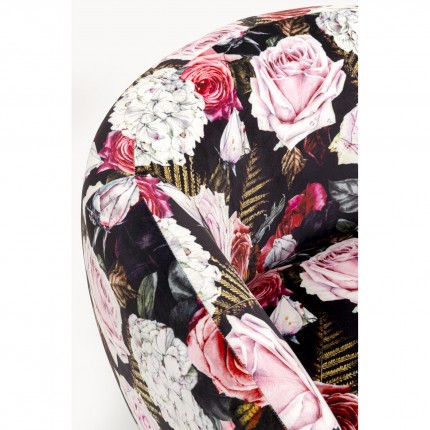 Fauteuil pivotant roses Kare Design