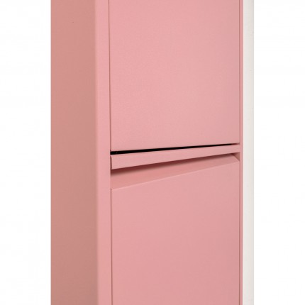Shoe Container Caruso pink 5 drawers Kare Design